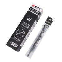 晨光(M&G)热可擦黑色0.5mm中性笔签字笔水笔替芯笔芯 20支/盒3004 黑色 单位:盒