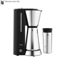福腾宝(WMF) 0412269911 咖啡机家用可预约全自动滴漏式美式咖啡壶随行咖啡保温杯不锈钢色
