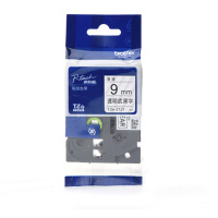 兄弟(brother)TZe-Z121 (9mm)透明底黑字标签色带 TZe-121升级版