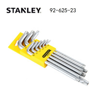 史丹利(STANLEY)92-625-239件套长L形中孔花形扳手TT10-TT50