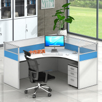 英飞利屏风办公桌职员桌员工桌员工位工作位电脑桌卡座单人位