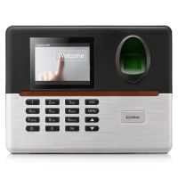 齐心 OP318 指纹考勤机 黑银bd