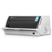 得力DL-690K针式打印机(白灰) 发票/单据/快递单打印机
