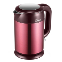美的(Midea) MK-H215E4A 家用304不锈钢无缝防烫大容量烧水壶1.5L