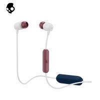 斯酷凯蒂(Skullcandy)JIBWireless S2DUW-L677专业运动无线蓝牙耳机手机线控通 夜跑版 白色