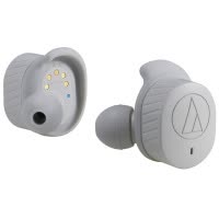 铁三角(audio-technica) ATH-SPORT7TW(灰色) 入耳式运动真无线蓝牙耳机