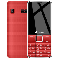 天语(K-TOUCH)E2 电信2G 直板按键老人手机 超长待机学生备用 老年机 红色