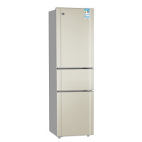 格力(GREE)BCD-205TC 晶弘冰箱205升三门家用电冰箱 彩板时代金