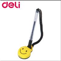 得力6793微笑台笔(黑)(6支装)