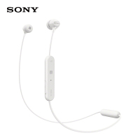 索尼(SONY)WI-C300 无线蓝牙 立体声耳机 白色