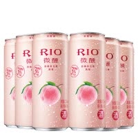 锐澳(RIO)洋酒 鸡尾酒 预调酒 百香果伏特加风味330ml*6罐