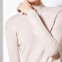 嫚熙(EMXEE) 孕妇高领毛衣 Merino Wool美丽诺羊毛春秋针织打底衫