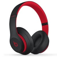 [潮流出街单品]Beats Studio3 Wireless 录音师3代 头戴式无线蓝牙耳机 十周年纪念版 通用桀骜黑红