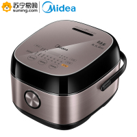 美的(Midea)电饭煲电饭锅4L家用IH电磁加热电饭煲微压沸腾芯精钢鼎釜内胆家用电饭煲MB-HS4075