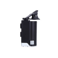 得实(DASCOM) 可接手机显微镜60-100倍通用手机夹高倍放大镜显微镜带验钞灯