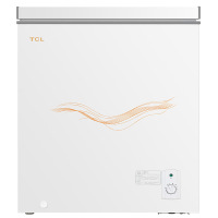TCL 156升 家用冷柜 冷藏冷冻转换冷柜 节能省电卧式冰箱 （雪白）BD/BC-156HQD