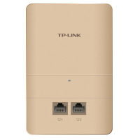 TP-LINK TL-AP1200GI-PoE AC1200双频千兆无线面板式AP(香槟金 )双千兆网口 bd
