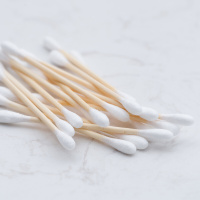 茶花G10004坚韧竹轴棉签(300支)