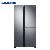 三星(SAMSUNG)642升三开门冰箱风冷无霜智能变频三门对开大容量家用大冰箱银色RS63R5587M9/SC