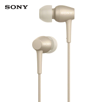 索尼(SONY)IER-H500A 入耳式有线耳机 Hi-Res立体声耳机 浅金 (L)