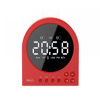 美能格(MAXCO) RBS-U1彩虹系列闹钟蓝牙音箱 烈焰红(七包服务)