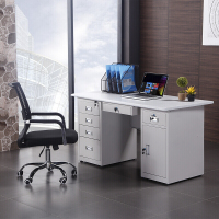 英飞力钢架办公桌工作台电脑桌财务桌CC-2-1400