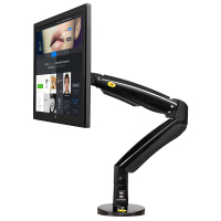 NB F100A 大屏显示器支架电脑桌面支架多功能旋转升降横竖屏22-35