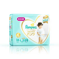 帮宝适(Pampers)日本进口一级帮宝适拉拉裤小包装大码34片