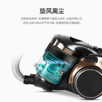 飞科(FLYCO)FC9701吸尘器家用小型强力大功率手持式吸尘机推杆大吸力多功能高效过
