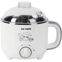 天际(TONZE) DRG-60A电煮锅不锈钢双层多功能电火锅电热锅