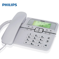 飞利浦(PHILIPS)CORD118 办公固定电话机 灰色