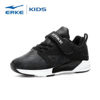 鸿星尔克(ERKE)童鞋男童鞋中大儿童运鞋魔术贴儿童休闲跑鞋
