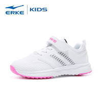 鸿星尔克(ERKE)童鞋男童鞋中大儿童运动鞋魔术贴女童鞋耐磨儿童休闲跑鞋