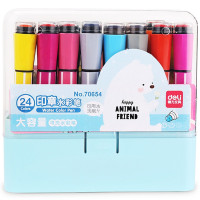 得力 70654 水彩笔 24支/盒 (单位:盒) 24色