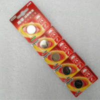 南孚CR2032锂离子纽扣电池3V 电脑主板人体秤电子称电池 5粒
