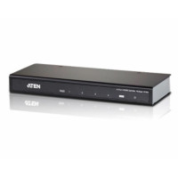 ATEN宏正HDMI分配器一进四出 高清视频分屏器1分4 分频器 VS184A
