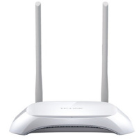 TP-LINK TL-WR842N 300M智能家用wifi无线路由器 白色