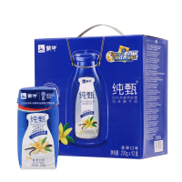 蒙牛 纯甄 常温酸牛奶 香草口味 200g*12盒