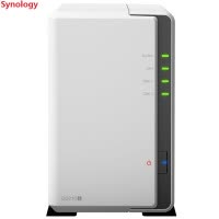 群晖(Synology) DS218j 2盘位双核心NAS网络存储服务器(无内置SATA硬盘)不规则体支持NAS盘企业盘