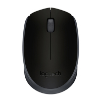 罗技(Logitech)M171 无线鼠标 即插即用 灰色