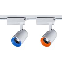 轨道灯射灯led天花灯筒灯明装吸顶聚光灯北欧电视背景墙