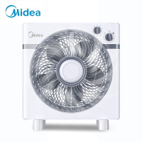 美的(Midea) KYT25-15AW 台式转页扇电风扇鸿运扇台式学生宿舍家用转页扇落地扇 bd