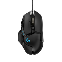 罗技(Logitech) G502 主宰者游戏鼠标 全线升级Hero引擎 16000DPI RGB炫光