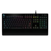 罗技(Logitech) G213 RGB游戏键盘 有线电竞机械手感守望先锋吃鸡键盘 RGB全尺寸游戏键盘(不含鼠标)
