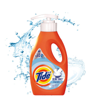 (去渍护手)汰渍(Tide)全效360°洗衣液手洗专用洗衣液1kg/瓶