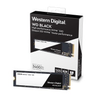 西部数据（Western Digital） Black 黑盘 500GB SSD固态硬盘/ M.2接口/NVMe协议