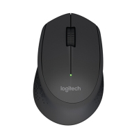 罗技(Logitech)M280无线鼠标 台式电脑笔记本 无线光电家用游戏商务便携办公鼠标 黑色