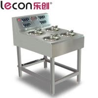 lecon/乐创洋博 煲仔饭机商用全自动煲仔饭炉数码智能电煲仔饭机4头6头8头 煲仔饭机层架式每头800元 220V