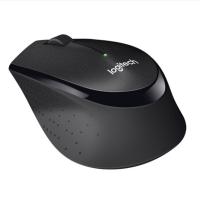 罗技(Logitech)M330 无线静音鼠标 舒适曲线 M275升级版 黑色