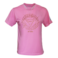 尤尼克斯(YONEX)羽毛球服女士短袖T恤球服上装全英大赛服 YOB19111CR 聚酯纤维材质 YY夏季运动服